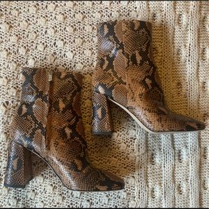 Sam Edelman Snake Booties